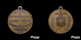 Chile. Medalla: Funerales de Jose Manuel Balmaceda. 1896.