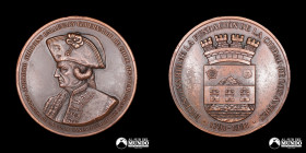 Chile, Santiago. Medalla: Bicentenario de la fundacion de Los Andes. 1991.