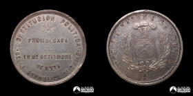 Chile, Santiago. Medalla: Constitucion de 1925. 1925.