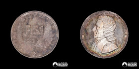 Chile, Santiago. Medalla: FISA - Francisco Garcia de Huidobro. 1976. Plata.