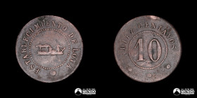 Chile. Ficha: 10 Centavos. Lota.