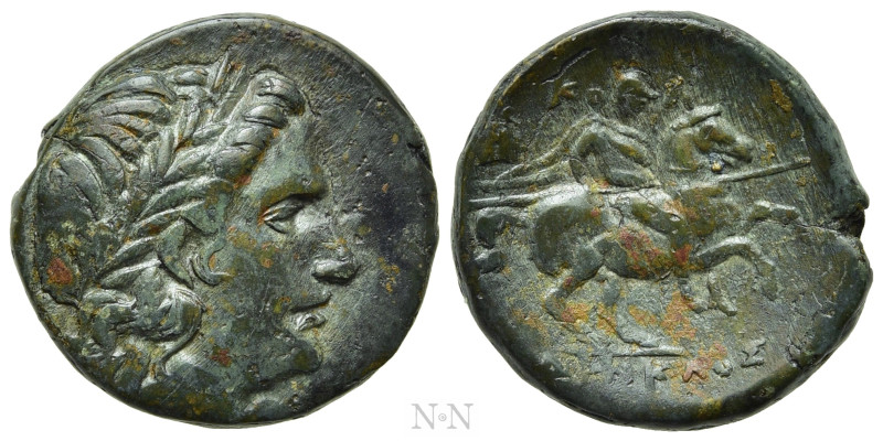 IONIA. Kolophon. Ae (Circa 330-285 BC). Deiklos, magistrate. 

Obv: Laureate h...