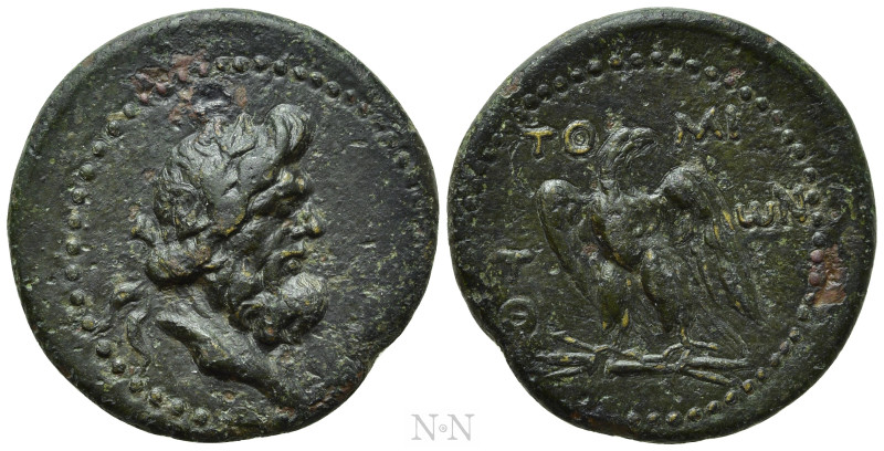 MOESIA INFERIOR. Tomis. Pseudo-autonomous (Late first century AD?). Ae. 

Obv:...