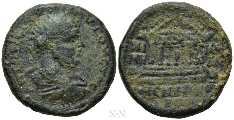 BITHYNIA. Nicomedia. Caracalla (198-217). Ae. 

Obv: ANTΩNЄINOC AVΓOVCTOC. 
L...