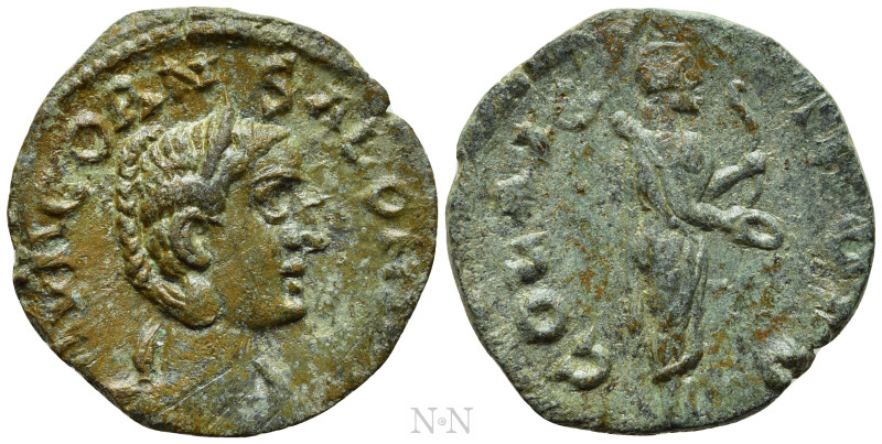 TROAS. Alexandria. Salonina (Augusta, 254-268). Ae. 

Obv: AVR CORN SALONINA. ...