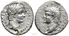 CAPPADOCIA. Caesarea. Tiberius with Drusus as Caesar (14-37). Drachm