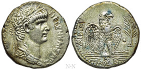 SELEUCIS & PIERIA. Antioch. Nero (54-68). Tetradrachm. Dated RY 9 and Year 111 of the Caesarean Era (62/3)