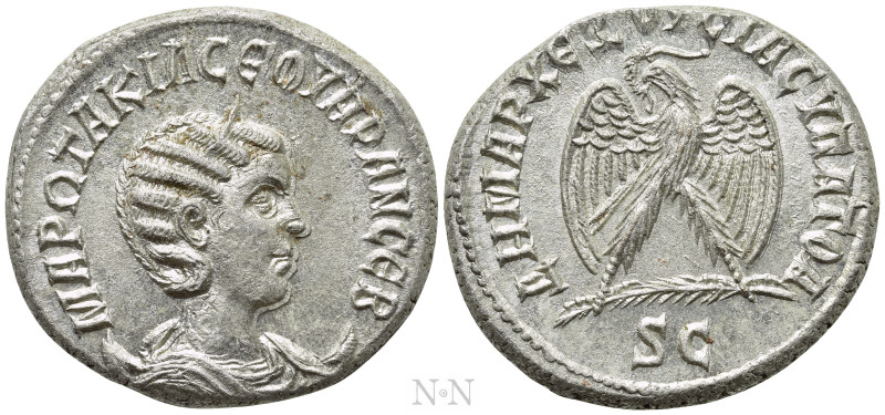 SELEUCIS & PIERIA. Antioch. Otacilia Severa (Augusta, 244-249). Tetradrachm. 
...