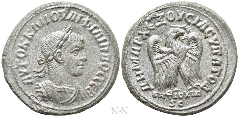 SELEUCIS & PIERIA. Antioch. Philip II (247-249). Tetradrachm. 

Obv: AVTOK K M...