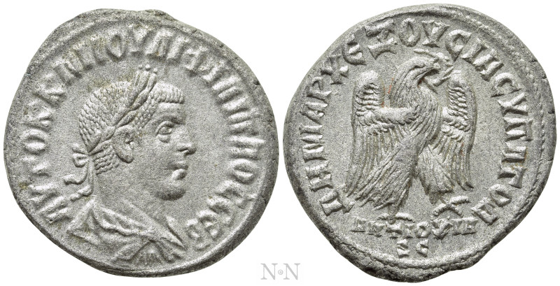 SELEUCIS & PIERIA. Antioch. Philip II (247-249). Tetradrachm. 

Obv: AYTOK K M...