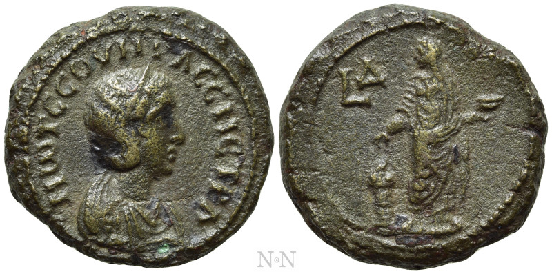 EGYPT. Alexandria. Otacilia Severa (Augusta, 244-249). BI Tetradrachm. Dated RY ...