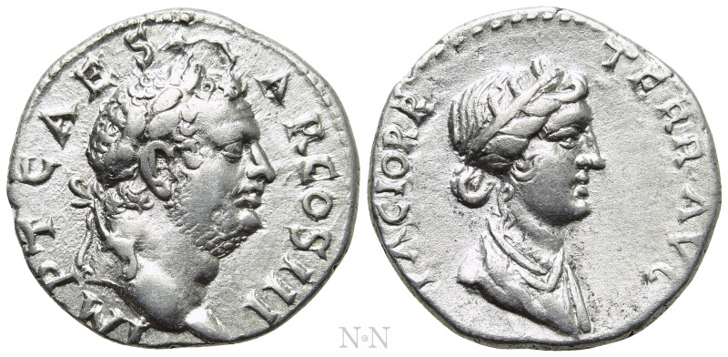 TITUS (Caesar, 69-79). Denarius. Ephesus.

Obv: IMP T CAESAR COS III.
Laureat...