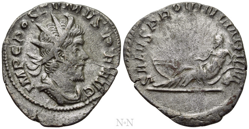 POSTUMUS (260-269). Antoninianus. Treveri. 

Obv: IMP C POSTVMVS P F AVG. 
Ra...