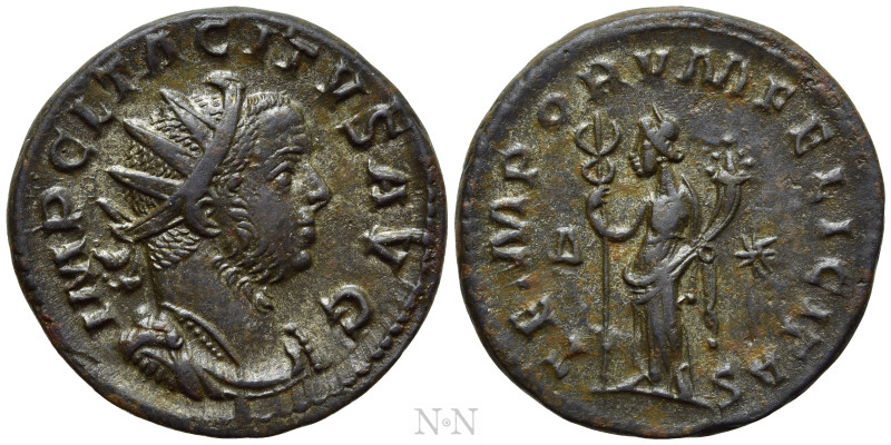 TACITUS (275-276). Antoninianus. Lugdunum. 

Obv: IMP CL TACITVS AVG. 
Radiat...