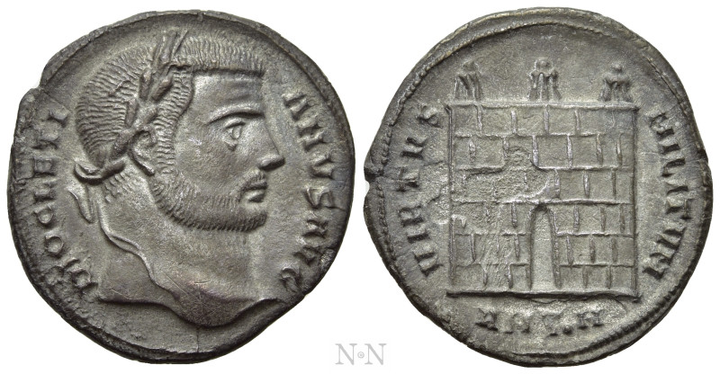 DIOCLETIAN (284-305). Argenteus. Antioch.

Obv: DIOCLETIANVS AVG.
Laureate he...