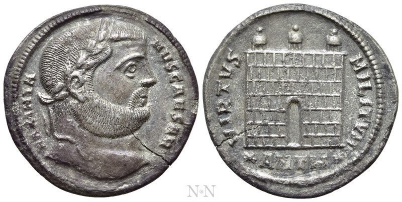 GALERIUS MAXIMIANUS (Caesar, 293-305). Argenteus. Antioch.

Obv: MAXIMIANVS CA...