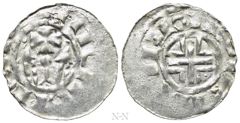 GERMANY. Uncertain mint. Denar (Circa 11th-12th century). 

Obv: Cruciform sce...