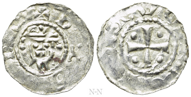 GERMANY. Jever. Ordulf or Otto (1059-1071). Denar. 

Obv: D X ODDO. 
Crowned ...