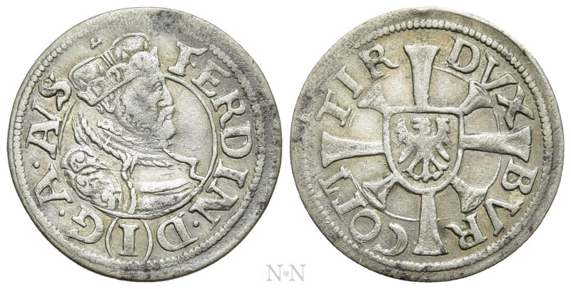 HOLY ROMAN EMPIRE. Ferdinand II (1564-1595). Kreuzer. Mühlau. 

Obv: FERDIN D ...