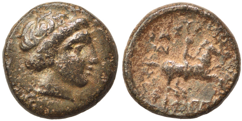 KINGS of MACEDON. Philip III Arrhidaios, 323-317 BC. Ae (bronze, 1.40 g, 11 mm),...