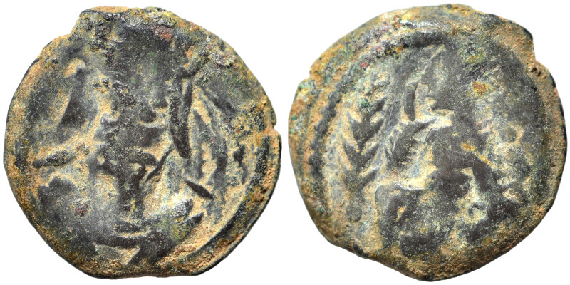 KINGS of PARTHIA. Vologases III, 105-147. Ae (bronze, 3.41 g, 16 mm), Seleukeia ...