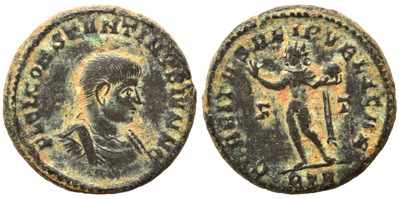 Constantine II, as Caesar, 317-337. Ae (bronze, 4.71 g, 19 mm), Trier. FL CL CON...