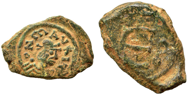 Maurice Tiberius, 582-602. Pentanummium (bronze, 2.43 g, 18 mm), Constantinople....