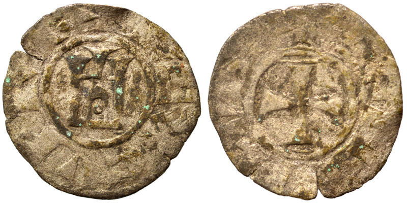 CRUSADERS. Latin Kingdom of Jerusalem. Baldwin II, III or IV, 1118-1185. Denier ...