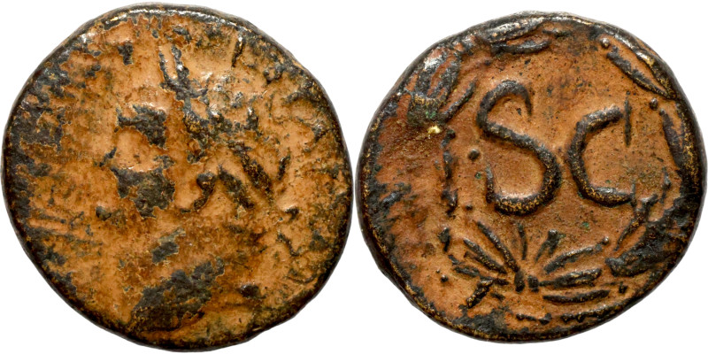 Vespasian (69-79). Seleucis and Pieria, Antioch. AD 73-4. Laureate head l. R/ SC...