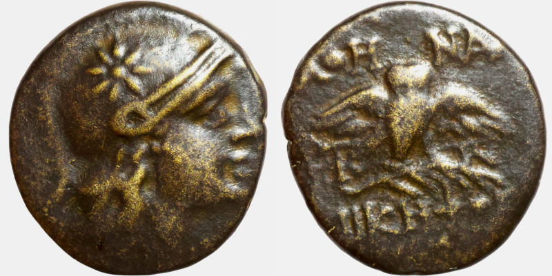 Greek coin 1-4 Century bronze

11mm 2,83g