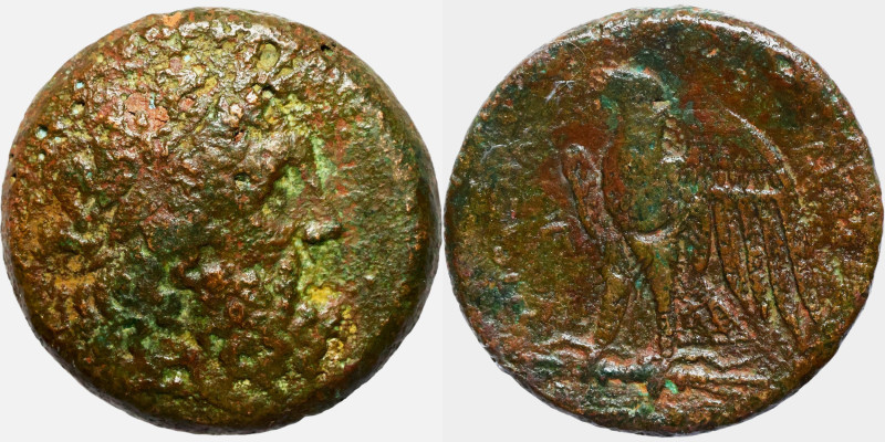 Greek coin 1-4 Century bronze

35mm 14,29g