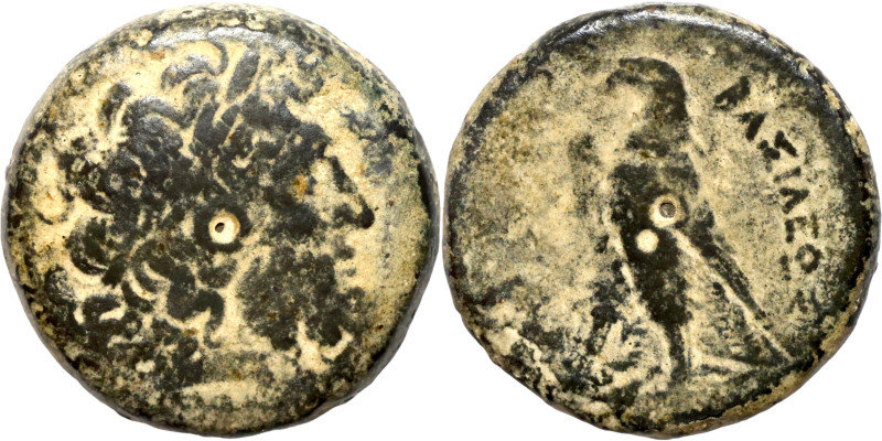 Greek coin 1-4 Century bronze

28mm 21,59g

Artificial sand patina