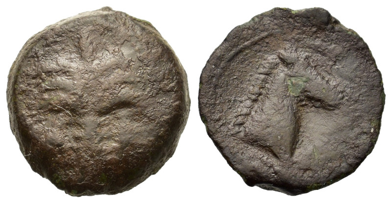 Zeugitania, Carthage, 300-264 BC. Æ (18,8mm, 6.4g). Carthage or Sardinia mint. W...