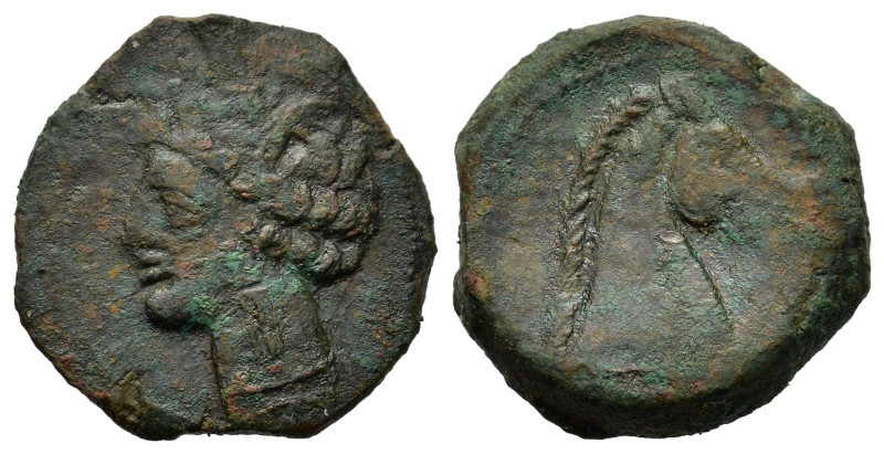 Zeugitania, Carthage, 300-264 BC. Æ (20,3mm, 5.7g). Carthage or Sardinia mint. W...