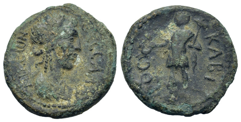 Macedon, Thessalonica. Pseudo-autonomous issue. Time of Antoninus Pius (138-161)...