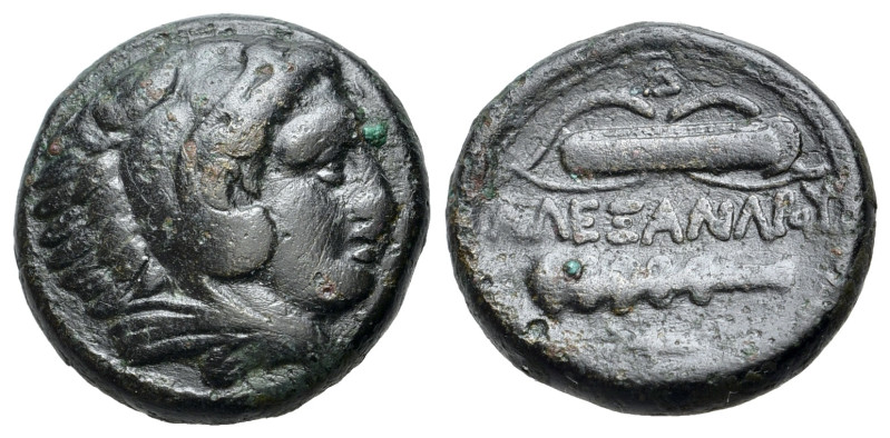 Kings of Macedon, Alexander III ‘the Great’ (336-323 BC). Æ Unit (18mm, 6.41g, 1...