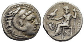 Kings of Macedon. Antigonos I Monophthalmos (Strategos of Asia, 320-306/5 BC, or king, 306/5-301 BC). AR Drachm (17,5mm, 4g). In the name and types of...