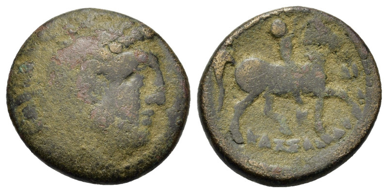 Kings of Macedon. Kassander (305-298 BC). Æ (18,6mm, 5.8g). Macedonian mint. Hea...