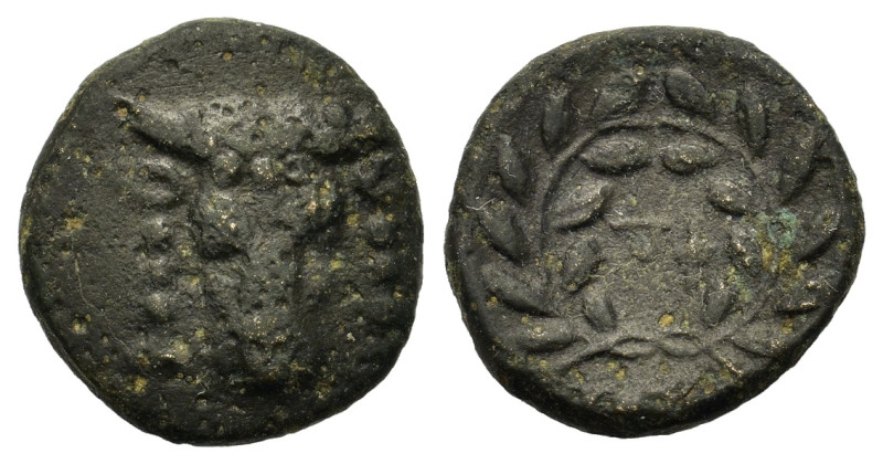 Phokis, Federal Coinage, c. 347-346 BC. Æ (13,5mm, 2g). Struck under the Triumvi...