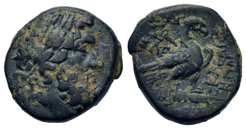 Phrygia, Amorion, c. 2nd-1st century BC. Æ (18,3mm, 5.5g). A[.]au..., Pole... an...