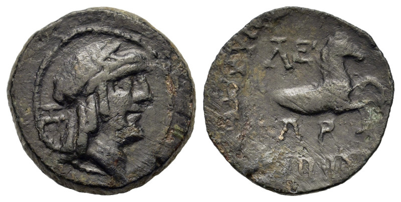 Cilicia, Seleukeia ad Kalykadnon, c. 2nd Century BC. Æ (17,3mm, 3.8g). Laureate ...