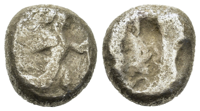 Persia, Achaemenid Empire. AR Siglos (14,3mm, 5g). Time of Darios I to Xerxes II...