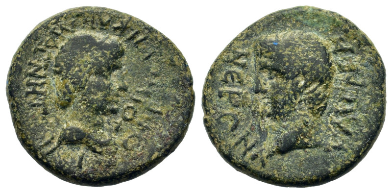 Nero (54-68). Uncertain. Æ (18mm, 3.70g).