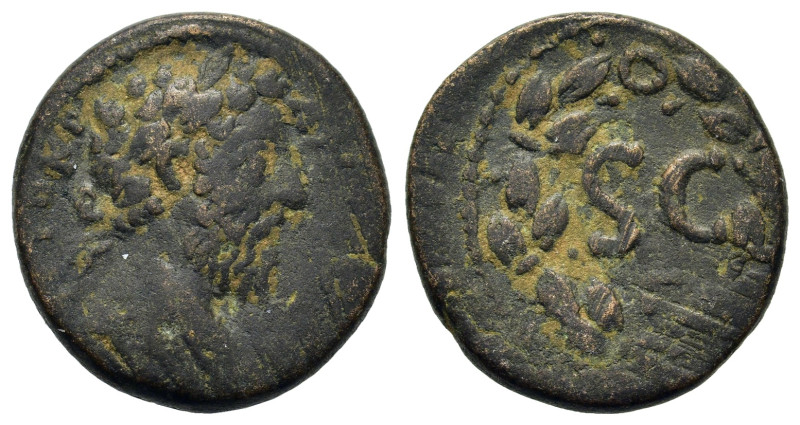 Marcus Aurelius (161-180). Seleucis and Pieria, Antioch. Æ (17,5mm, 4.6g). Laure...