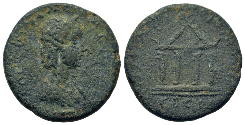 Orbiana (Augusta, 225-227). Pontus, Neocaesarea. Æ (15.52g, 29mm). Draped bust r...