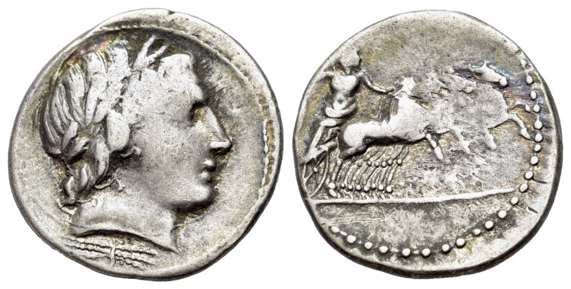 Gargilius, Ogulnius and Vergilius, Rome, c. 86 BC. AR Denarius (19.5mm, 3.73g, 1...