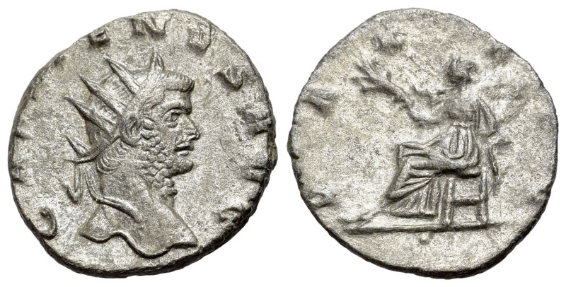 Gallienus (253-268). Antoninianus (20mm, 3.04g, 12h). Rome, 264-5. Radiate head ...