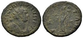 Carausius (The British Empire, 287-293). Æ Antoninianus (24,6mm, 4g). Camulodunun, October 290 - March 291. Raureate, draped and cuirassed bust r. R/ ...