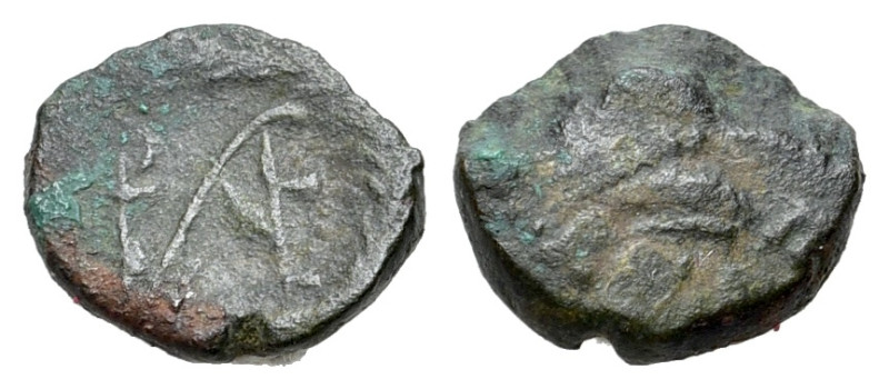 Leo I (457-474). Æ (10mm, 0.74g, 12h). Uncertain mint. Pearl-diademed, draped an...