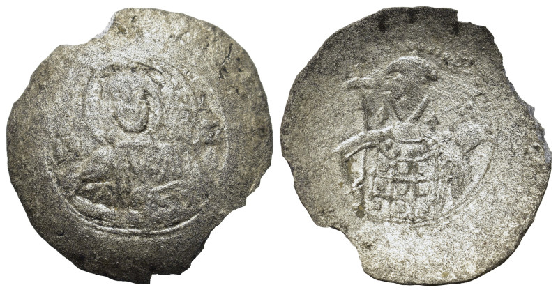 Alexius I Comnenus (1081-1118). BI Trachy (27mm, 2.2g). Constantinople. Facing b...